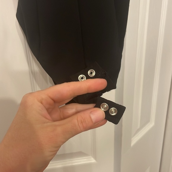 Black bodysuit with lace back detail - Picture 4 of 5